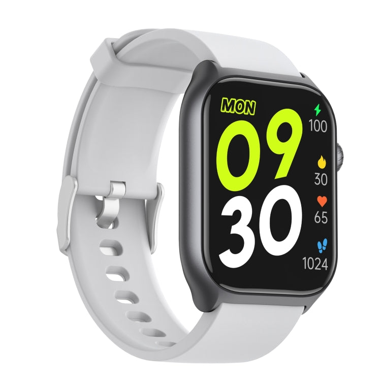 GTS7 2.0 inch Fitness Health Smart Watch, BT Call / Heart Rate / Blood Pressure / MET(Light Grey) by buy2fix
