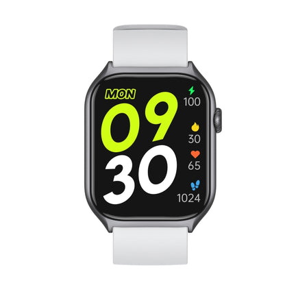 GTS7 2.0 inch Fitness Health Smart Watch, BT Call / Heart Rate / Blood Pressure / MET(Light Grey) by buy2fix