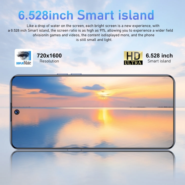 C20 Pro 5G / U32, 3GB+32GB, 6.528 inch Face Identification Android 10.0 MTK6737 Quad Core, Network: 4G, OTG, Dual SIM(Blue) by buy2fix