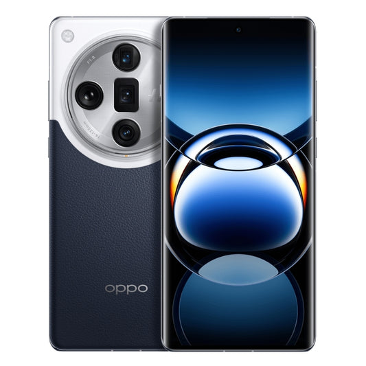 OPPO Find X7 Ultra AI Phone, 12GB+256GB, Screen Fingerprint,  6.82 inch ColorOS 14.0 Qualcomm Snapdragon 8 Gen3 Octa Core up to  3.3GHz, OTG, NFC, Network: 5G(Dark Blue) - OPPO by OPPO | Online Shopping UK | buy2fix