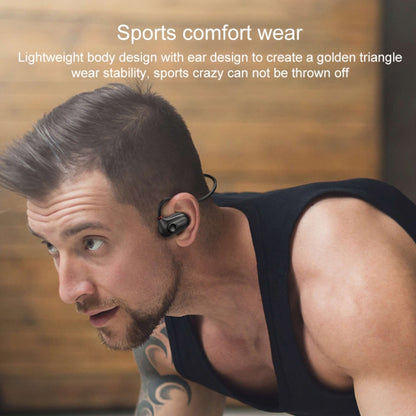 Yesido YSP16 Bone Conduction Bluetooth Wireless Neckband Earphone(Black) - Neck-mounted Earphone by Yesido | Online Shopping UK | buy2fix