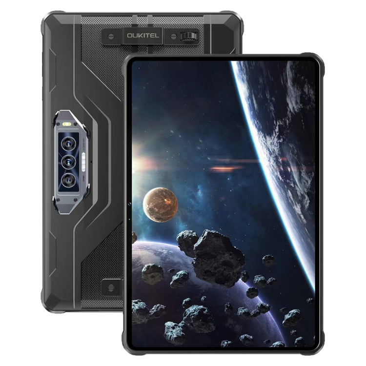 [HK Warehouse] OUKITEL RT8 4G Network IP68/IP69K Rugged Tablet, 6GB+256GB, 11 inch Android 13 MediaTek Helio G99 Quad Core Support Dual SIM, EU Plug(Black) - Other by OUKITEL | Online Shopping UK | buy2fix