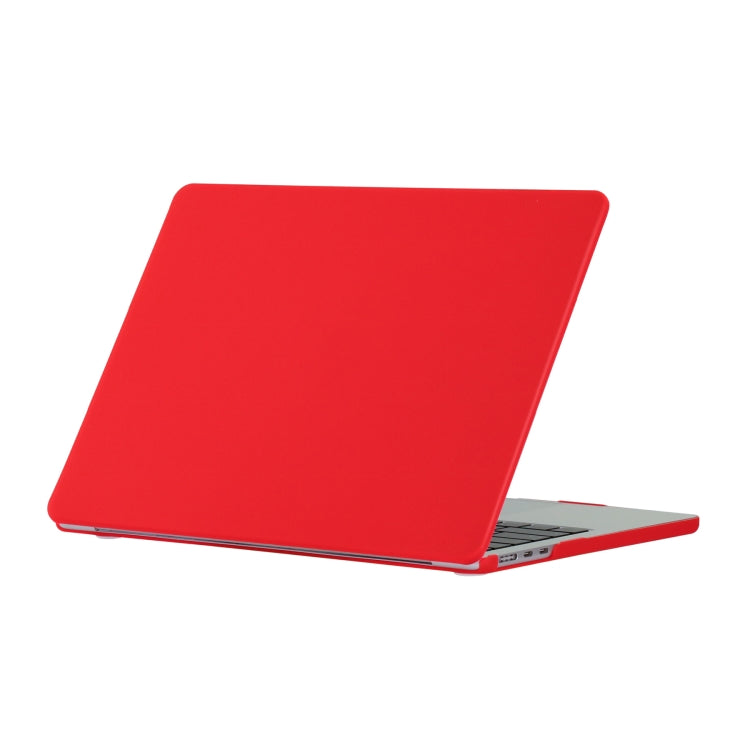 For MacBook Air 15.3 2024 A2941 (M2)/A3114 (M3) Laptop Matte Style Protective Case(Red) - MacBook Air Cases by buy2fix | Online Shopping UK | buy2fix