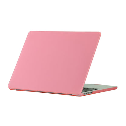 For MacBook Air 15.3 2024 A2941 (M2)/A3114 (M3) Laptop Matte Style Protective Case(Pink) - MacBook Air Cases by buy2fix | Online Shopping UK | buy2fix