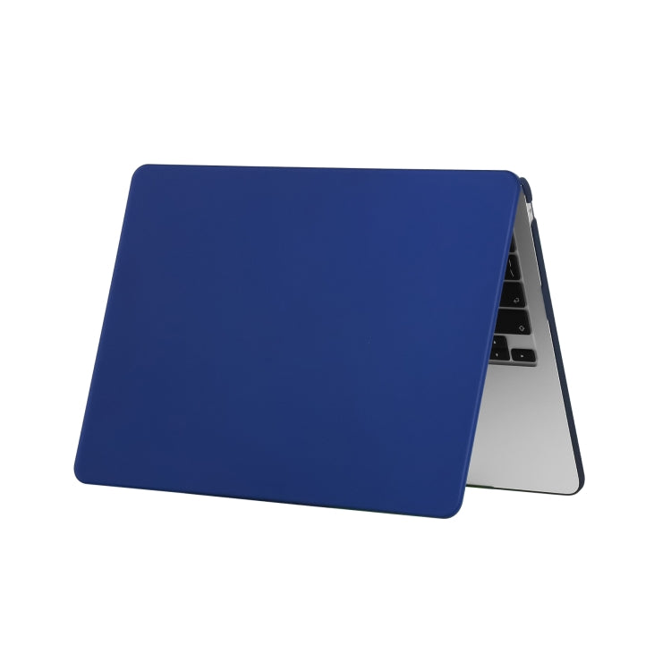 For MacBook Air 15.3 2024 A2941 (M2)/A3114 (M3) Laptop Matte Style Protective Case(Peony Blue) - MacBook Air Cases by buy2fix | Online Shopping UK | buy2fix