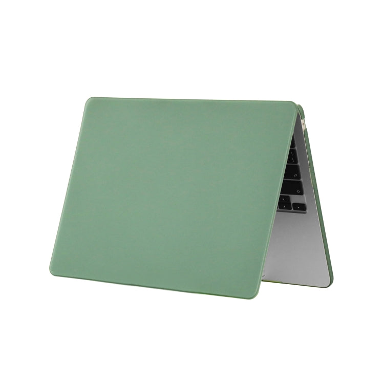 For MacBook Air 15.3 2024 A2941 (M2)/A3114 (M3) Laptop Matte Style Protective Case(Dark Green) - MacBook Air Cases by buy2fix | Online Shopping UK | buy2fix