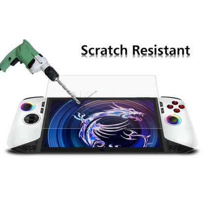 For MSI Claw 8 AI+ 25pcs 9H 0.3mm Explosion-proof Tempered Glass Film - Cover Case by buy2fix | Online Shopping UK | buy2fix