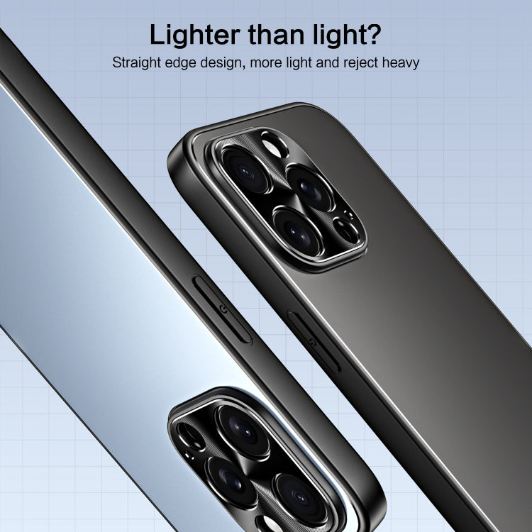 For iPhone 15 Pro R-JUST RJ-61 Electroplating Frosted TPU + PC Phone Case(Silver) by R-JUST