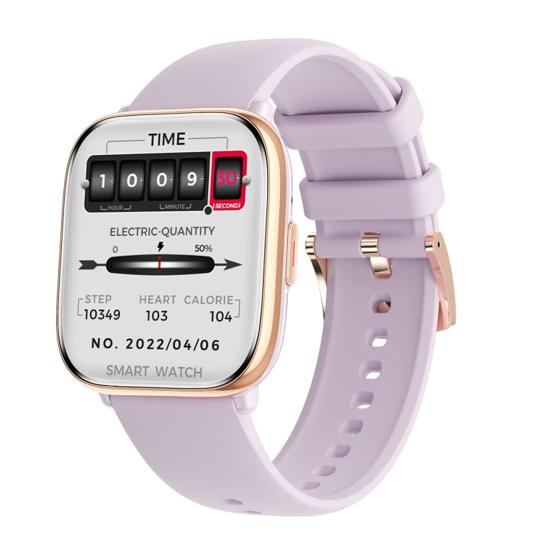 HD12 1.75 inch IP68 Waterproof Smart Watch, Support Blood Oxygen Monitoring(Purple) by buy2fix