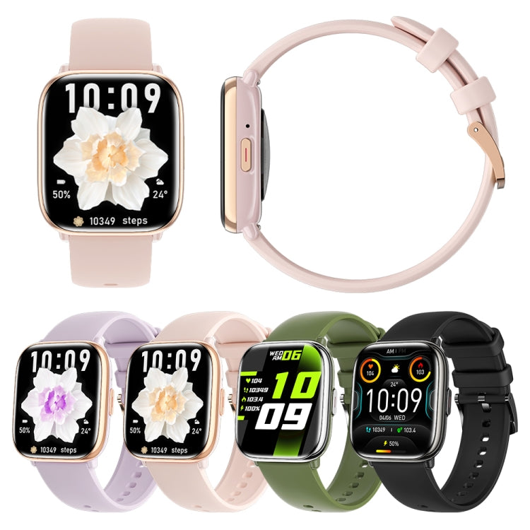 HD12 1.75 inch IP68 Waterproof Smart Watch, Support Blood Oxygen Monitoring(Purple) by buy2fix