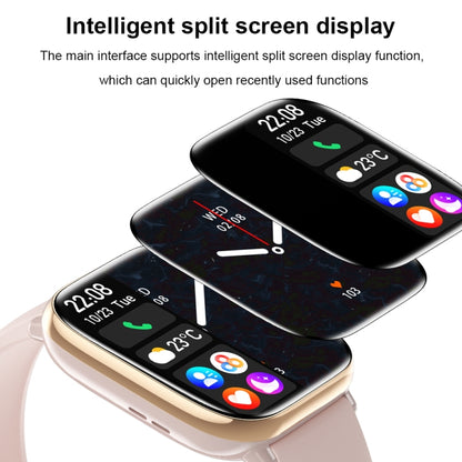 HD12 1.75 inch IP68 Waterproof Smart Watch, Support Blood Oxygen Monitoring(Purple) by buy2fix