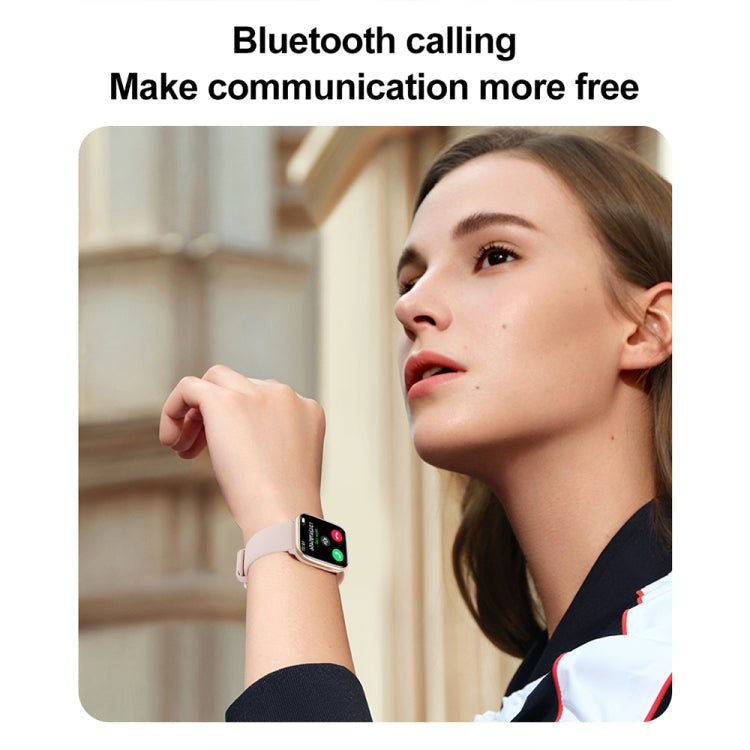 HD12 1.75 inch IP68 Waterproof Smart Watch, Support Blood Oxygen Monitoring(Purple) by buy2fix