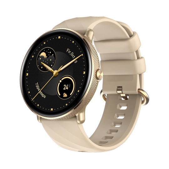 Zeblaze GR 3 Pro 1.43 inch Screen Voice Calling Smart Watch, Support Heart Rate / Blood Pressure / Blood Oxygen(Gold)