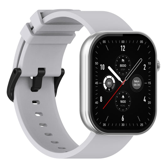 Zeblaze Btalk Plus 2.03 inch Screen Voice Calling Smart Watch, Support Heart Rate / Blood Pressure / Blood Oxygen(Silver) by Zeblaze