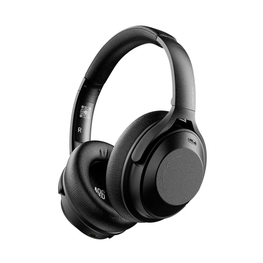 A06 Wireless ANC Noise Canceling Headset Over Ear Bluetooth Headphone(Black) - Headset & Headphone by buy2fix | Online Shopping UK | buy2fix