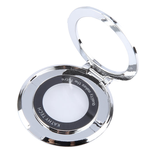 Ultra-thin Fold Plastics Phone Holder(Silver) - Ring Holder by buy2fix | Online Shopping UK | buy2fix