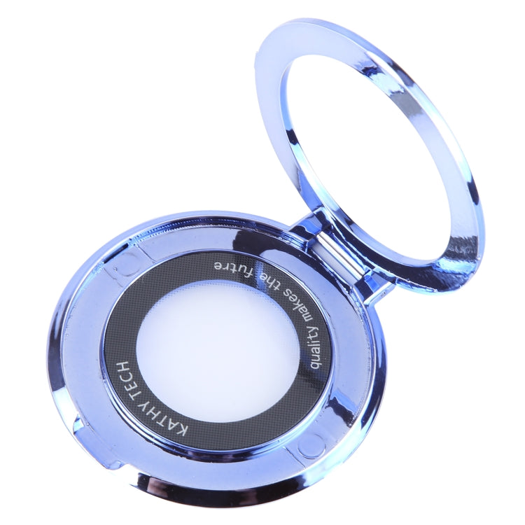 Ultra-thin Fold Plastics Phone Holder(Blue) - Ring Holder by buy2fix | Online Shopping UK | buy2fix