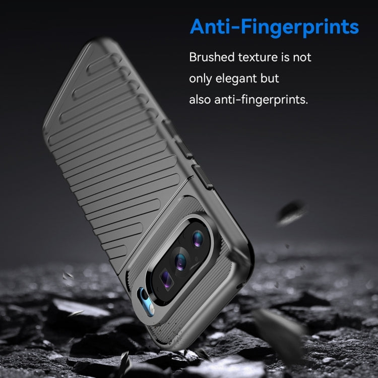 For Google Pixel 9 Thunderbolt Shockproof TPU Phone Case(Black) by buy2fix