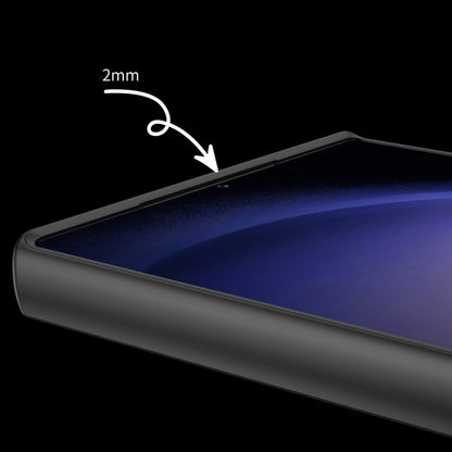 For Samsung Galaxy S23 Ultra 5G GKK AG Craft Skin Feel Full Coverage Phone Case(Grey) by GKK