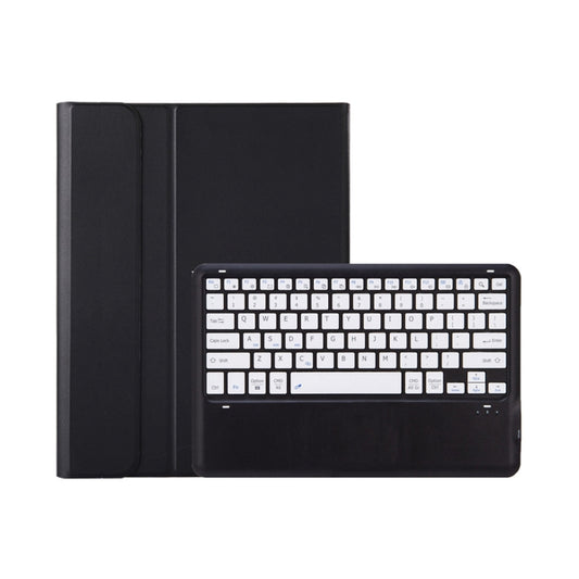 For Xiaomi Pad 6S Pro 12.4 Lambskin Texture Detachable Bluetooth Keyboard Leather Case(Black White) by buy2fix