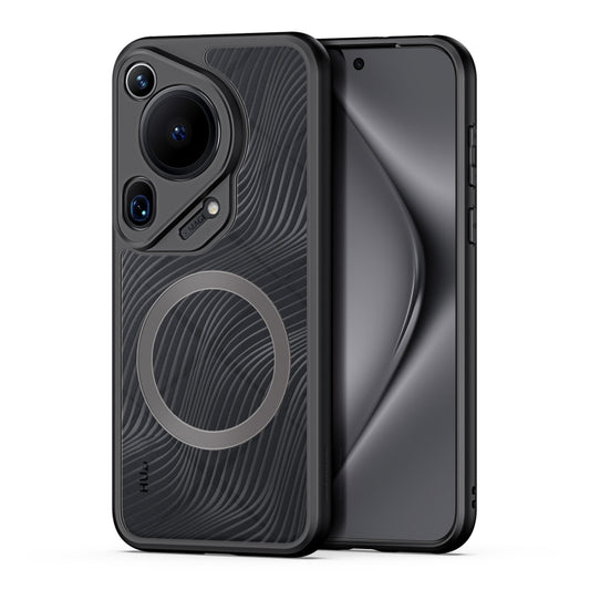 For Huawei Pura 70 Ultra DUX DUCIS Aimo Mag Series TPU + PC MagSafe Frosted Feel Phone Case(Black) - Huawei Cases by DUX DUCIS | Online Shopping UK | buy2fix