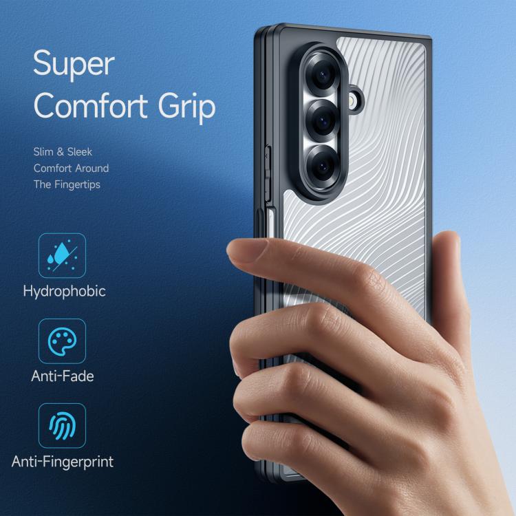For Samsung Galaxy Z Fold7 5G DUX DUCIS Aimo Series  Frosted Feel Phone Case(Black) - Galaxy Z Fold7 5G Cases by DUX DUCIS | Online Shopping UK | buy2fix