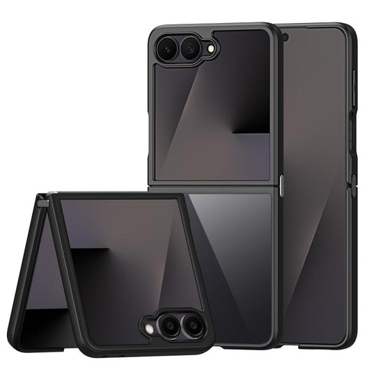 For Galaxy Z Flip8 5G DUX DUCIS Aimo Series  Frosted Feel Phone Case(Black)