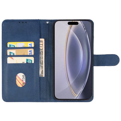 For iPhone 16 Pro Max Leather Phone Case(Blue) - iPhone 16 Pro Max Cases by buy2fix | Online Shopping UK | buy2fix