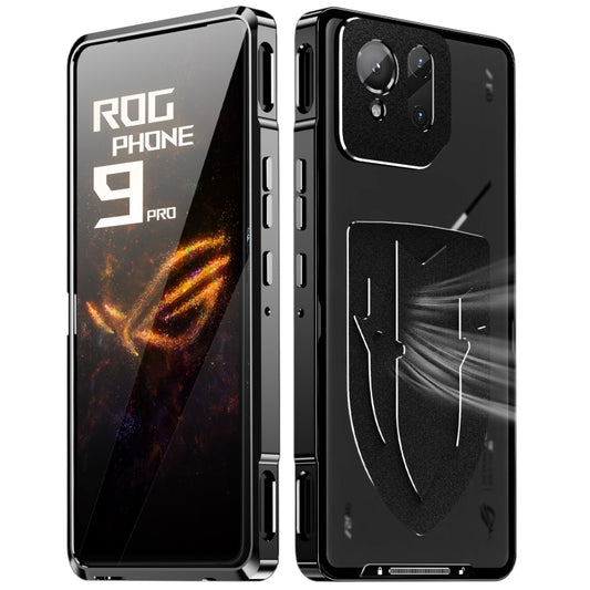 For ASUS ROG Phone 9 / 9 Pro Metal Cooling Phone Case(Black) - ASUS Cases by buy2fix | Online Shopping UK | buy2fix