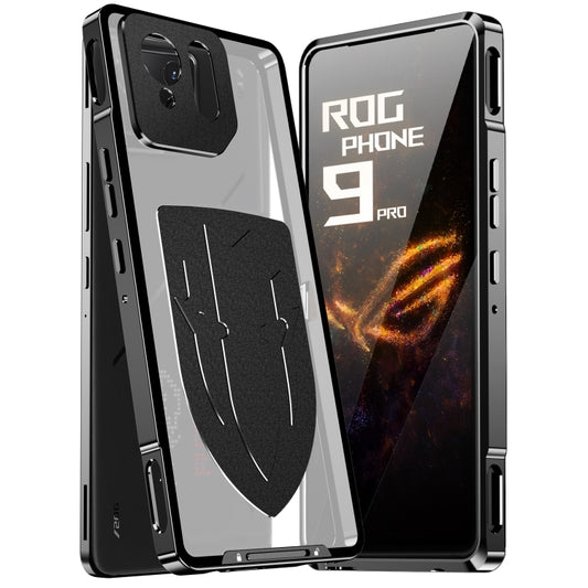 For ASUS ROG Phone 9 / 9 Pro Metal Cooling Phone Case(Black) - ASUS Cases by buy2fix | Online Shopping UK | buy2fix