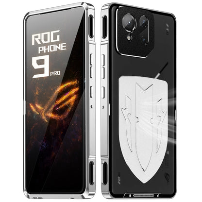 For ASUS ROG Phone 9 / 9 Pro Metal Cooling Phone Case(Silver) - ASUS Cases by buy2fix | Online Shopping UK | buy2fix