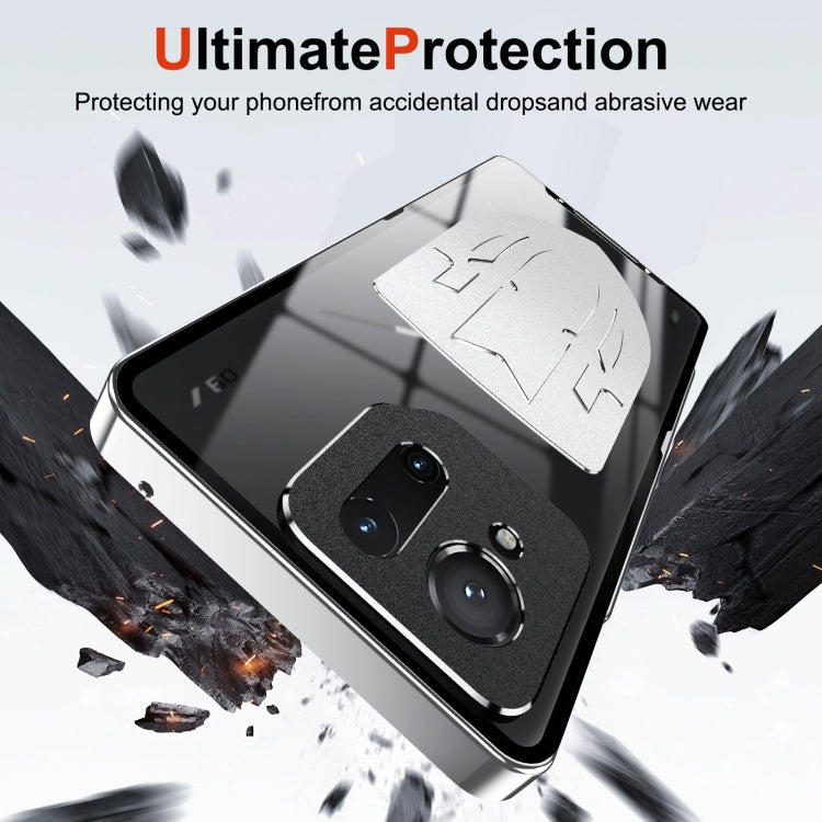 For ASUS ROG Phone 9 / 9 Pro Metal Cooling Phone Case(Silver) - ASUS Cases by buy2fix | Online Shopping UK | buy2fix