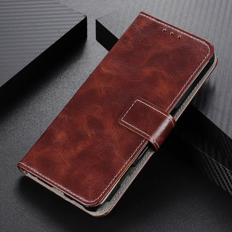 For Google Pixel 9 Retro Crazy Horse Texture Flip Leather Phone Case(Brown) - Google Cases by buy2fix | Online Shopping UK | buy2fix