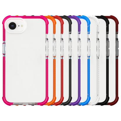 For iPhone 16e Acrylic Full Coverage Shockproof Phone Case(Transparent) by buy2fix