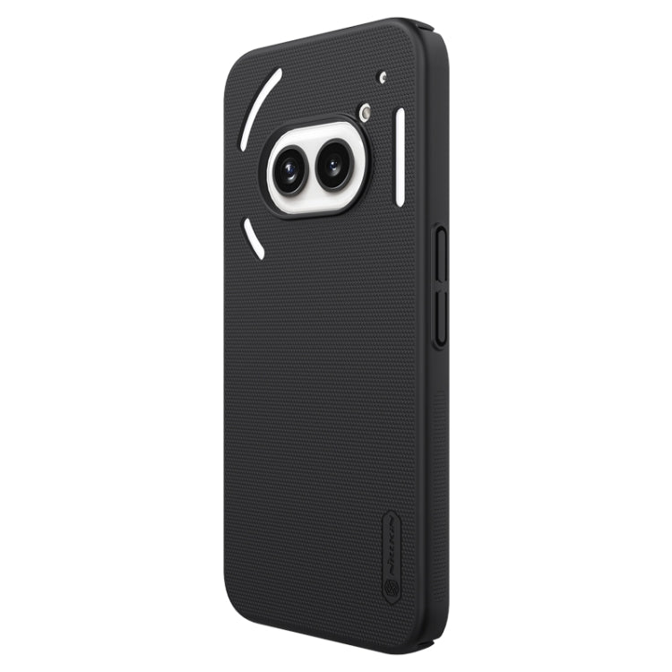 For Nothing Phone 2a NILLKIN Frosted Shield Phone Protective Case(Black) - More Brand by NILLKIN | Online Shopping UK | buy2fix