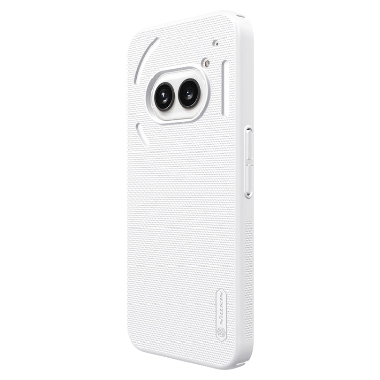 For Nothing Phone 2a NILLKIN Frosted Shield Phone Protective Case(White) - More Brand by NILLKIN | Online Shopping UK | buy2fix