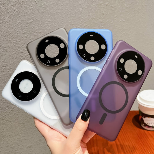 For Huawei Mate 60 Ultra-thin MagSafe Frosted PC Phone Case(Transparent) by buy2fix