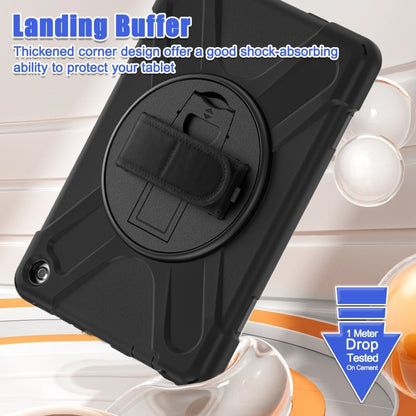 For Amazon Kindle Fire HD10 2023 Silicone Hybrid PC Full Body Tablet Case(Black) - Amazon by buy2fix | Online Shopping UK | buy2fix