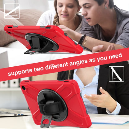 For Amazon Kindle Fire HD10 2023 Silicone Hybrid PC Full Body Tablet Case(Red) - Amazon by buy2fix | Online Shopping UK | buy2fix