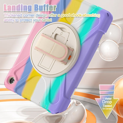 For Amazon Kindle Fire HD10 2023 Silicone Hybrid PC Full Body Tablet Case(Colorful Pink) - Amazon by buy2fix | Online Shopping UK | buy2fix