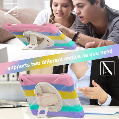 For Amazon Kindle Fire HD10 2023 Silicone Hybrid PC Full Body Tablet Case(Colorful Pink) - Amazon by buy2fix | Online Shopping UK | buy2fix