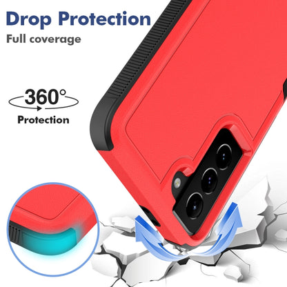 For Samsung Galaxy S21+ 5G 2 in 1 PC + TPU Phone Case(Red) - Galaxy S21+ 5G Cases by buy2fix | Online Shopping UK | buy2fix