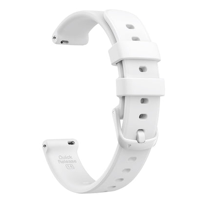 For Garmin Lily 2 Silicone Watch Band Wristband(White) - Watch Bands by buy2fix | Online Shopping UK | buy2fix