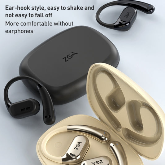 ZGA GS12 Ear-mounted Wireless Bluetooth Earphone(White) by ZGA