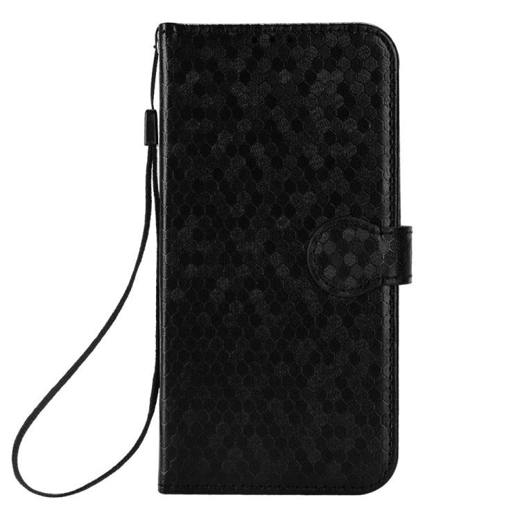 For Nothing CMF Phone 1 Honeycomb Dot Texture Leather Phone Case(Black) - More Brand by buy2fix | Online Shopping UK | buy2fix