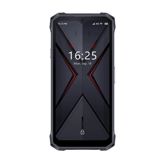 HOTWAV T7 Rugged Phone, 4GB+128GB, 6280mAh, 6.52 inch Android 13 MT8788 Octa Core, Network: 4G, OTG(All Black) by HOTWAV