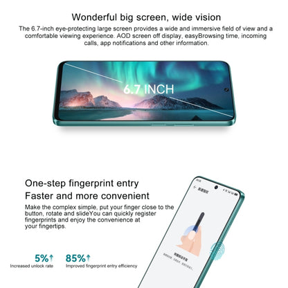 Hi Enjoy 70 Pro 5G, 8GB+256GB, Side Fingerprint Identification, 6.7 inch HarmonyOS 4.0 Dimensity 700 Octa Core 2.2GHz, Network: 5G, OTG, Not Support Google Play(Green) - Huawei Mate & P by Huawei | Online Shopping UK | buy2fix