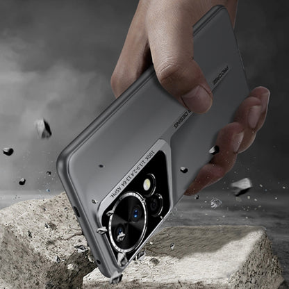 For Huawei Nova 12 GKK Blade Ultra-thin Full Coverage Phone Case(Grey) by GKK