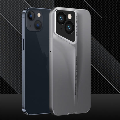 For iPhone 14 GKK Blade Ultra-thin Full Coverage Phone Case(Grey) - iPhone 14 Cases by GKK | Online Shopping UK | buy2fix