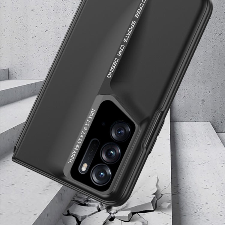 For OPPO Find N GKK Integrated Blade Ultra-thin Full Coverage Phone Case(Black) - OPPO Cases by GKK | Online Shopping UK | buy2fix